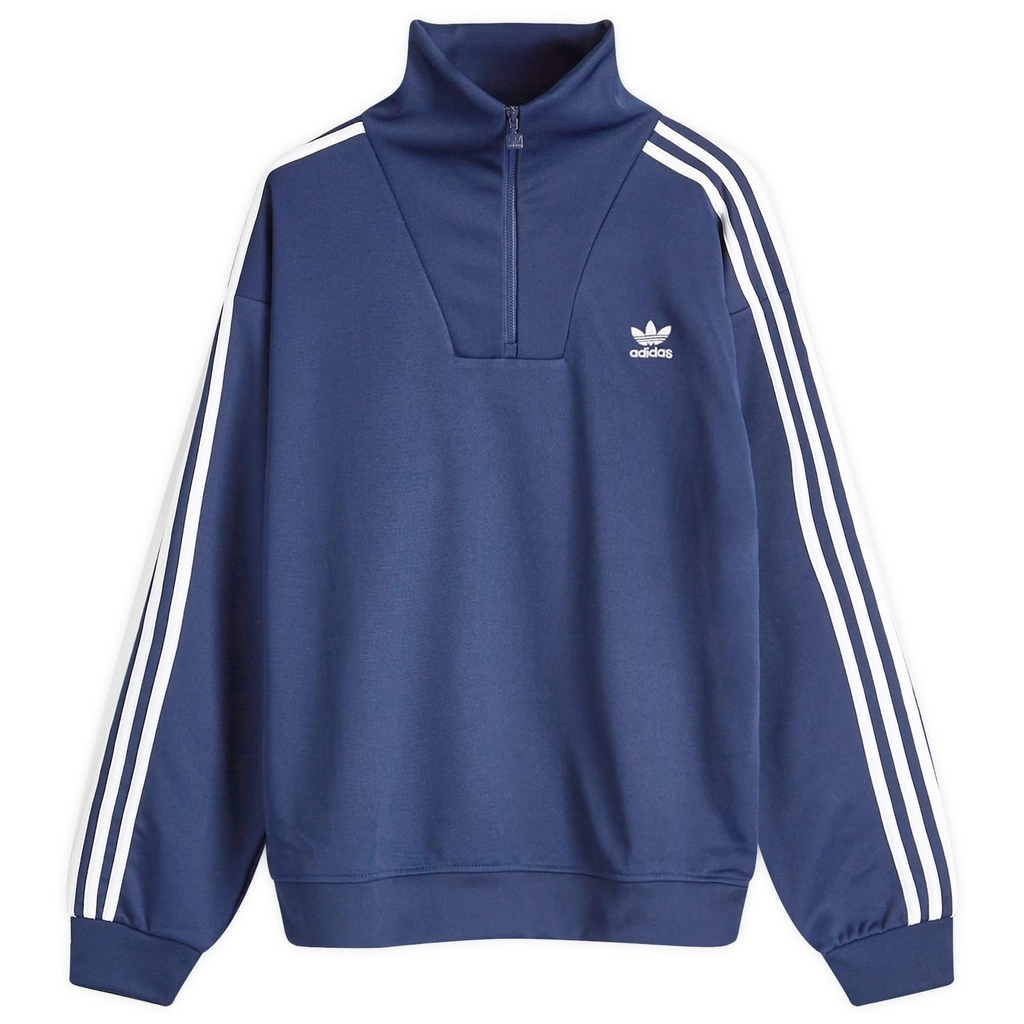 Adidas Originals Men's Funnelneck Track Top Night Indigo